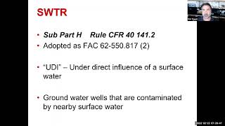 Drinking Water Disinfection and DBPs