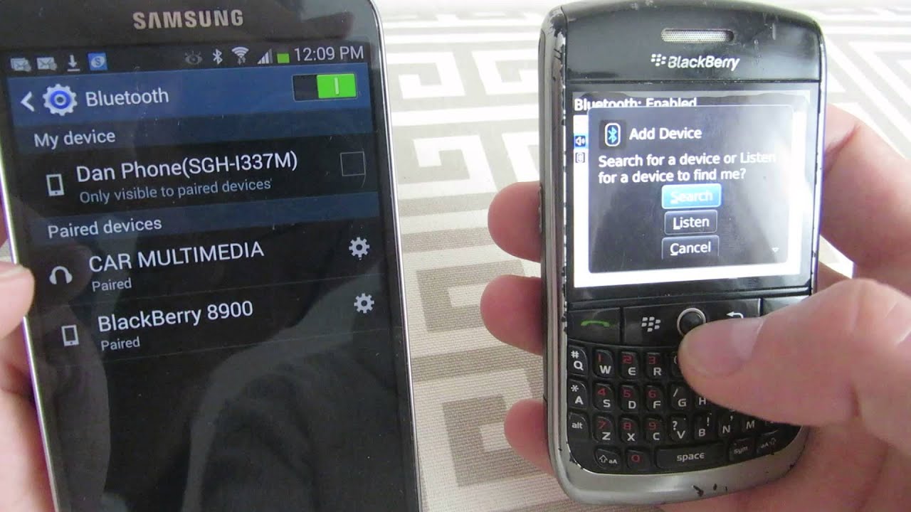 How To Transfer Contacts From Blackberry To Android Phone