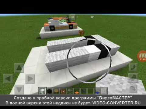 Построить машину в майнкрафте