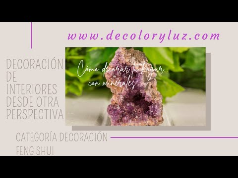 MINERALES. Cómo decorar