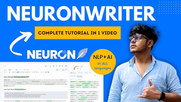 Neuronwriter Tutorial & Review 2023: AI & ChatGPT Workflow | Ultimate Entity Optimization Tool