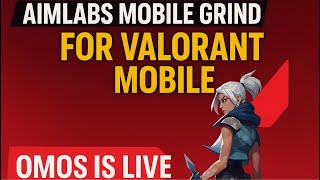 Live Aim Labs Training Arc — Becoming a Demon 👹 #aimlabs #valorantmobile #mobilestream #shorts #live