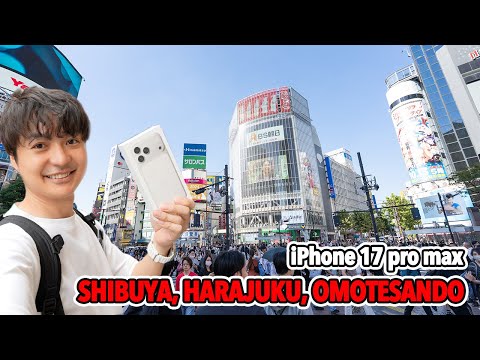 Less Crowds Now? Travel Off-Season in Shibuya, Harajuku, Omotesando! with iPhone 17 pro max!