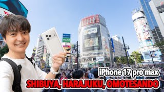 (Live)Less Crowds Now? Travel Off-Season in Shibuya, Harajuku, Omotesando! with iPhone 17 pro max!