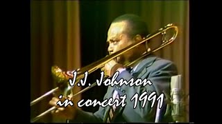 J. J. Johnson (trombone) in concert 1991 Part 1 screenshot 4