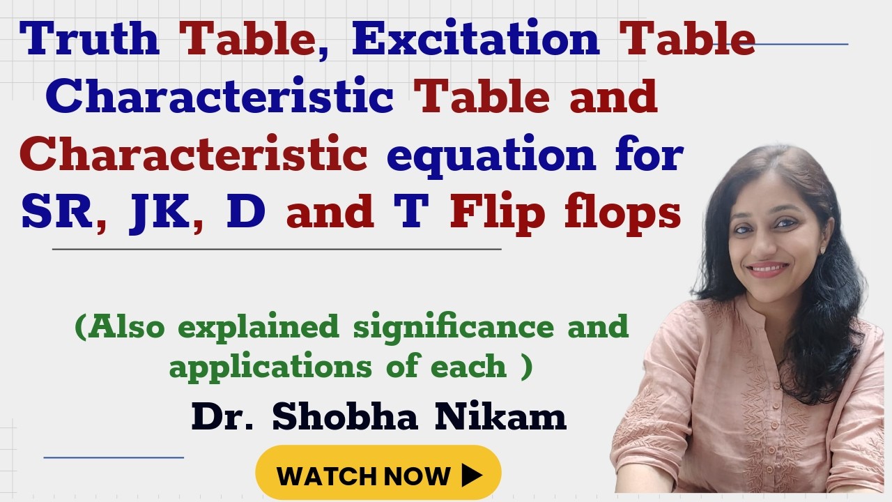 Truth, Excitation, Characteristic Table and Characteristic