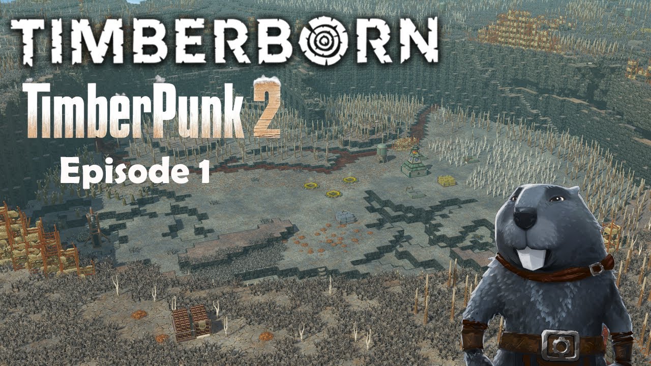 Welcome to TimberPunk 2! A very COLD start in Timberborn! HARD MODE (1.0 Experimental) EP 1
