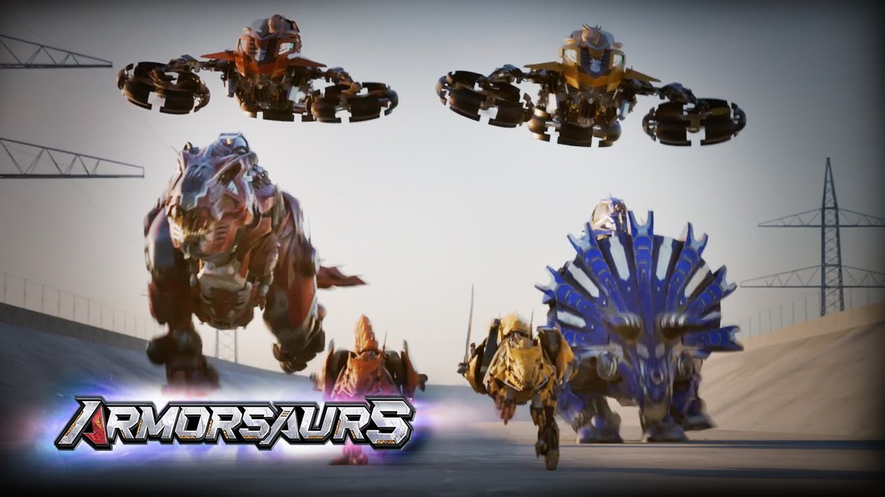 Raptors Save the Day | Armorsaurs - YouTube