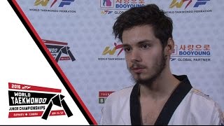 [INTERVIEW] BRONZE | KAVURAT Ferhat Can (TUR, Male –63kg)
