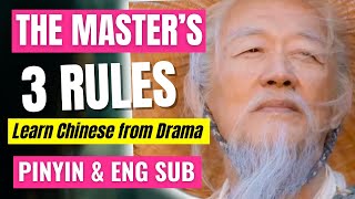 Chinese Shows to Learn Mandarin FAST! Master’s 3 Ancient Rules (Beginner-Friendly + HSK 2-4)