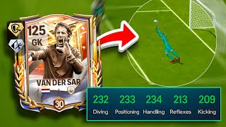 120 Van der Sar Review – Giant Goalkeeping Wall 🧤🔥 | Best GK in FC Mobile?
