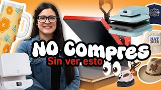 Negocio de personalizados: ¿Cuál plancha térmica elegir para sublimación, DTF y vinilo textil?