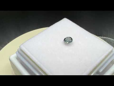 Натуральна Бірманська блакитна Шпінель 0,74 Ct 5,7 x 5,7 x 2,5 mm, видео 1