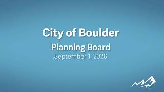 09-01-26 Planning Board Meeting