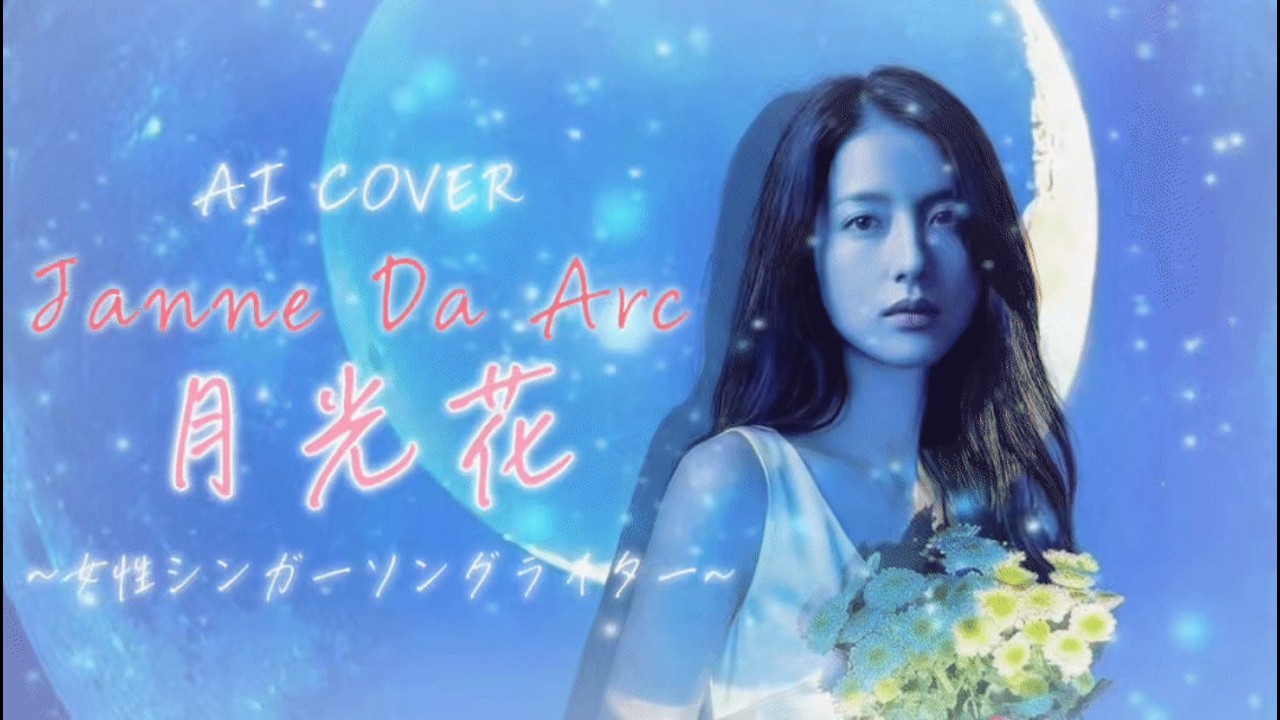 Janne Da Arc「月光花」〜もし女性シンガーソングライターが歌ったら〜 AIアレンジ(AI Cover)