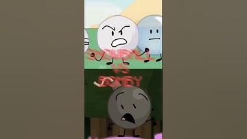 Bomby vs Snowball and Taco vs Flower #bfdi #bfb #capcut #shorts #edit