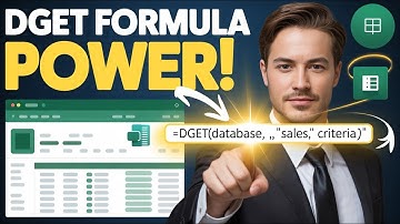 Excel DGET Function Solves Your VLOOKUP Problems