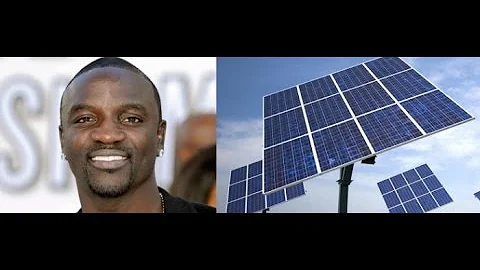 Senegalese rapper Akon to supply 600 Million in Africa with electricity through Solar Panels