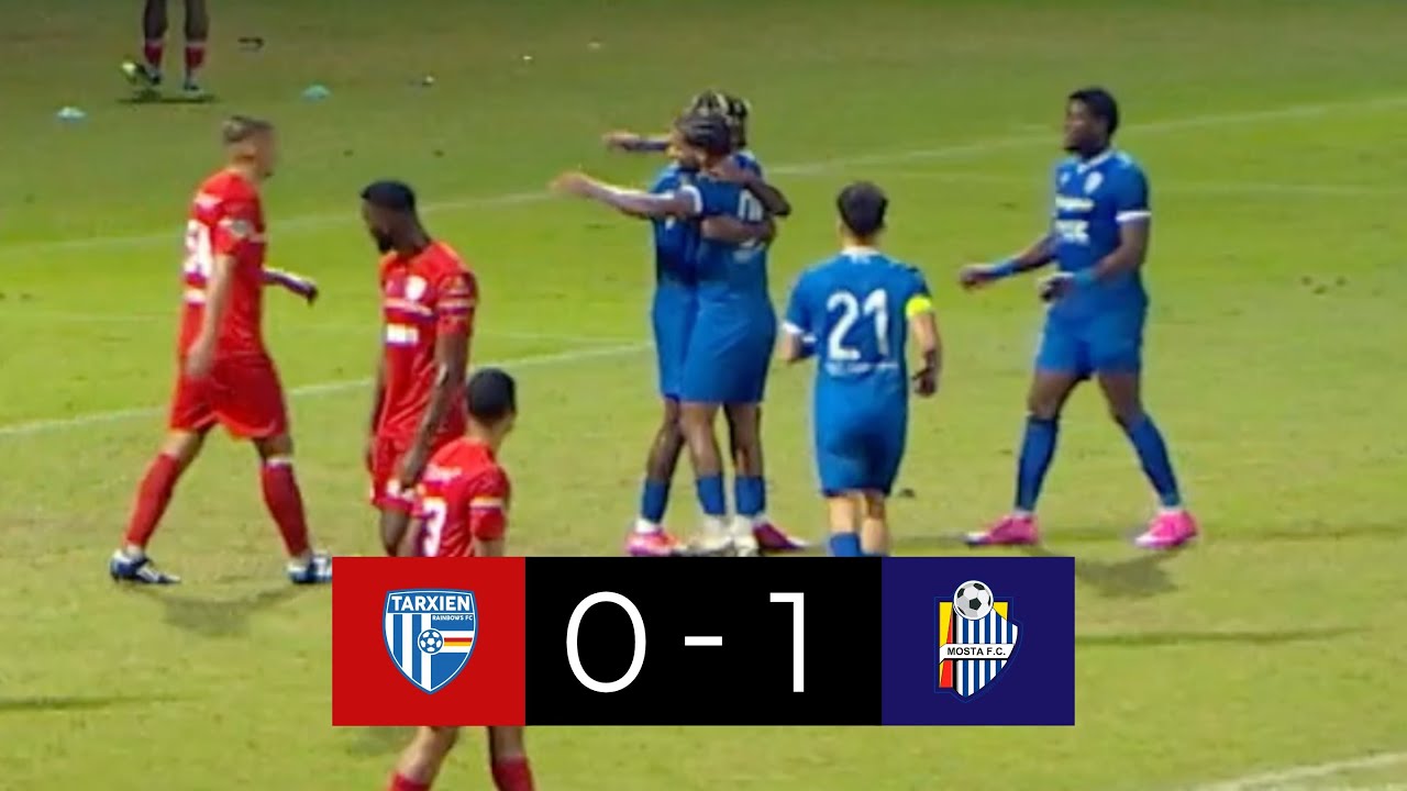 Mosta secure 3 points against Tarxien | Tarxien Rainbows 0-1 Mosta | MD11