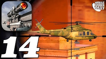 SNIPER 3D ASSASSIN - GABES CROSSING Missions 1-13 - Gameplay Walkthrough Part 14 (iOS Android)