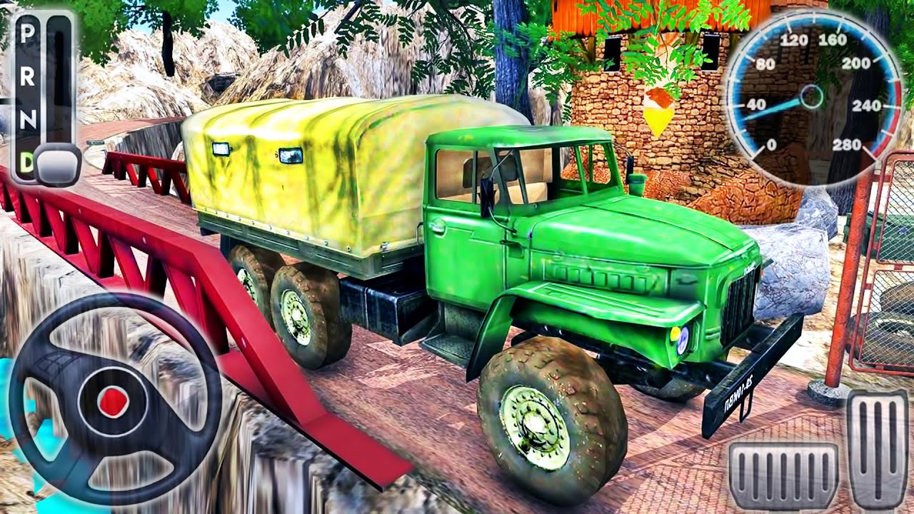 Offroad Army Truck Driver Simulator - Cargo Military Transport Driving - Android GamePlay
