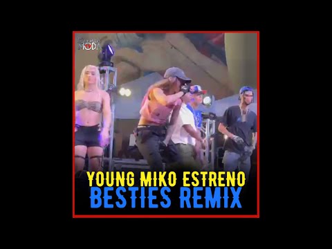 YOUNG MIKO ESTRENA BESTIES REMIX EN MAYAGUEZ JUNTO LUAR LA L YOVNGCHIMI Y VILLANO ANTILLANO