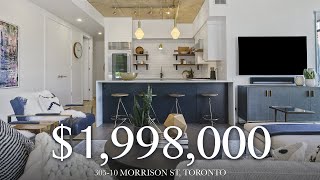 $1,998,000 - Luxurious Designer Soft-Loft Enviable 1000+ SqFt Terrace - 305-10 Morrison St, Toronto screenshot 3