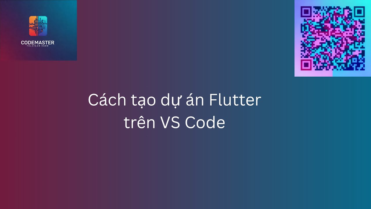 Tạo dự án Flutter trên VSCode - YouTube