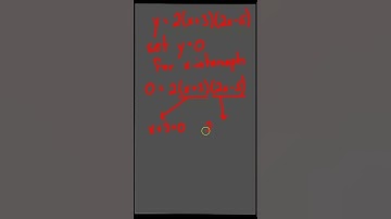 X Intercepts Made Easy From Factored Form!