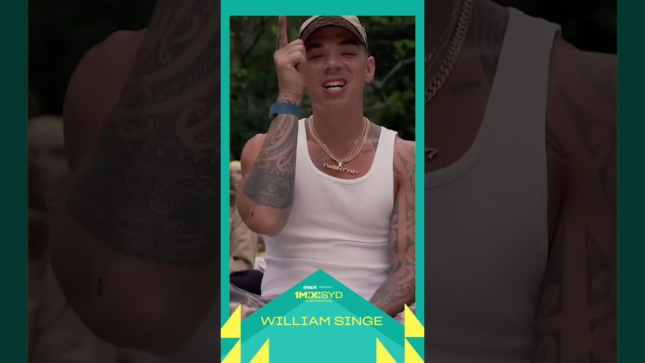 Prepare to be mesmerized by the scorching performance of William Singe at 1MX Sydney Music Fest!