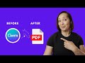 How to DOWNLOAD a CANVA PDF with Links - FAST! | 2024