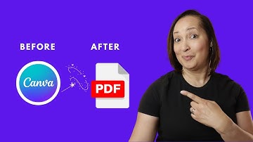 How to DOWNLOAD a CANVA PDF with Links - FAST! | 2025