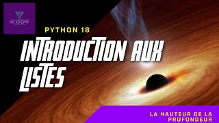 Introduction des listes en python - Python 18 (Update)