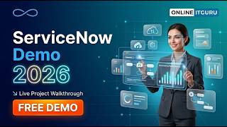 ServiceNow Demo Explained | Real-Time Workflow + ITSM Basics 2026 | Career Roadmap | OnlineITGuru