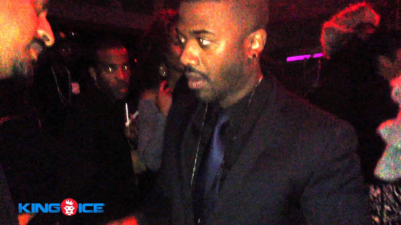R&B Singer Ray J. rocking King Ice lion Pendant | I Hit It First