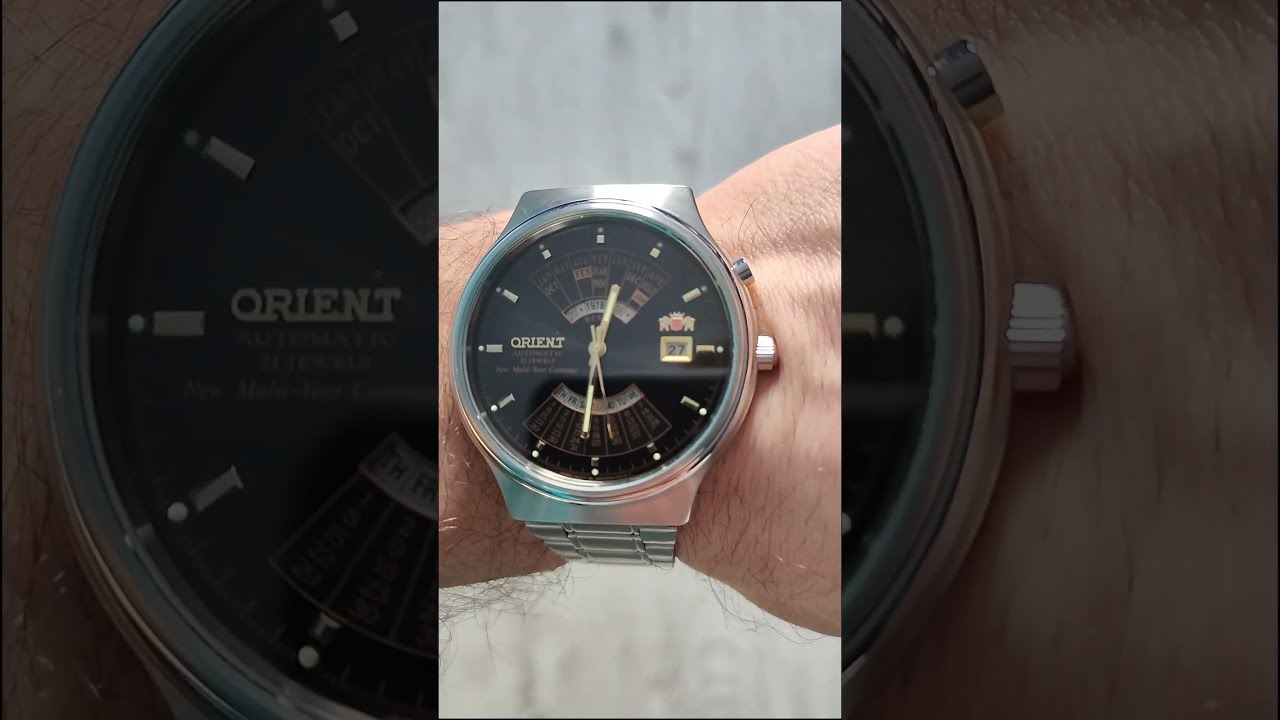 Orient Perpetual Multi Year Calendar Automatic Watch 