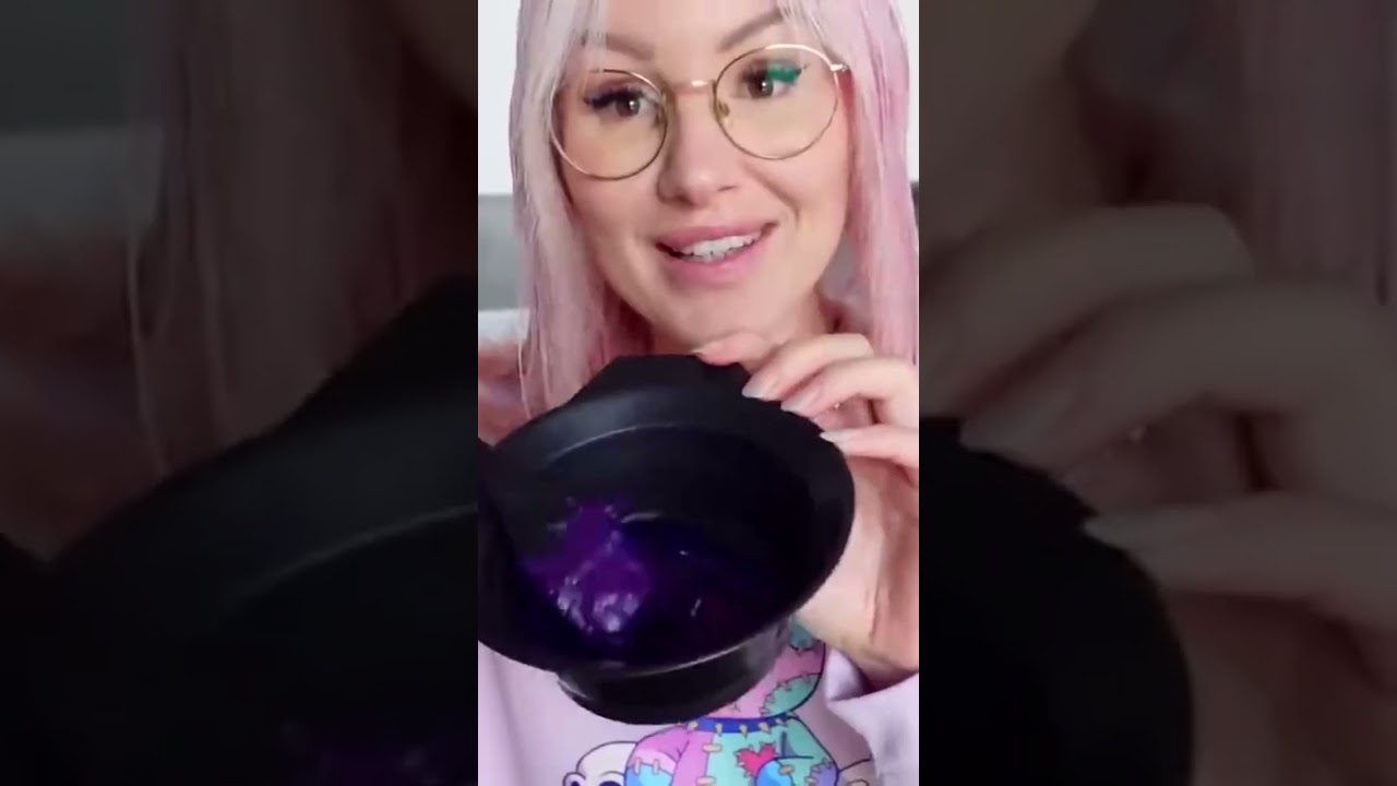 Viki färbt sich LILA Haare 💜
