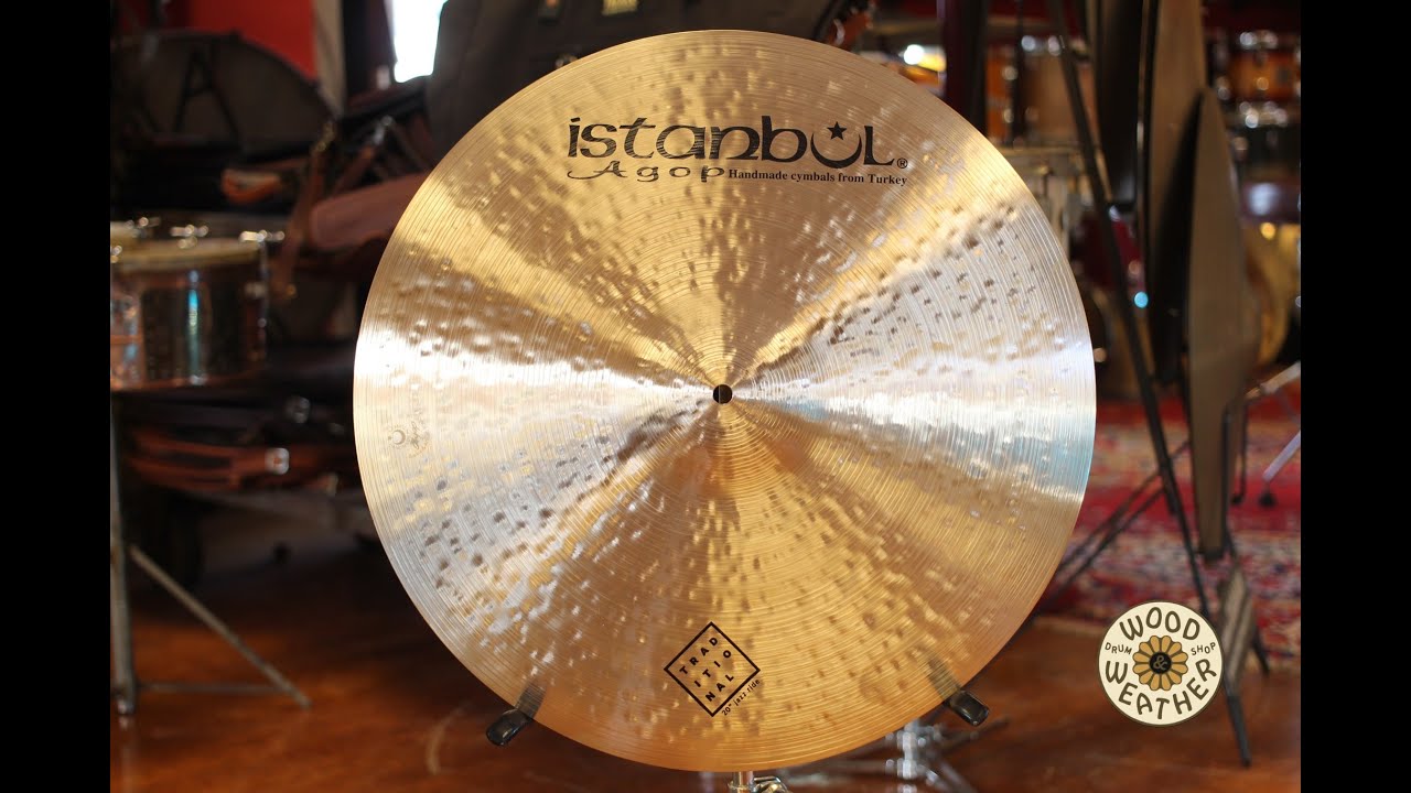 Istanbul Agop 20" Traditional Jazz Ride Cymbal 1730g