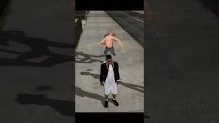 NPCs Gone Crazy with CJ in GTA SA! #shorts