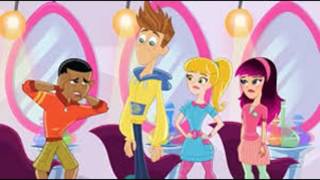 ... a singer named sindy sauernotes (voiced by guest star tia mowry)
attempts to steal crown at musical award...