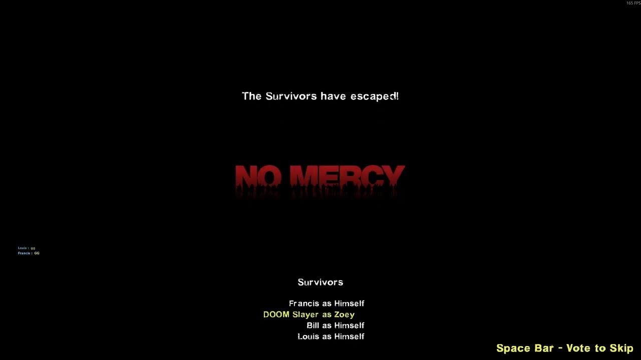 Left 4 Dead 2/Doom: The Dark Ages Ancestral Beast End Credits