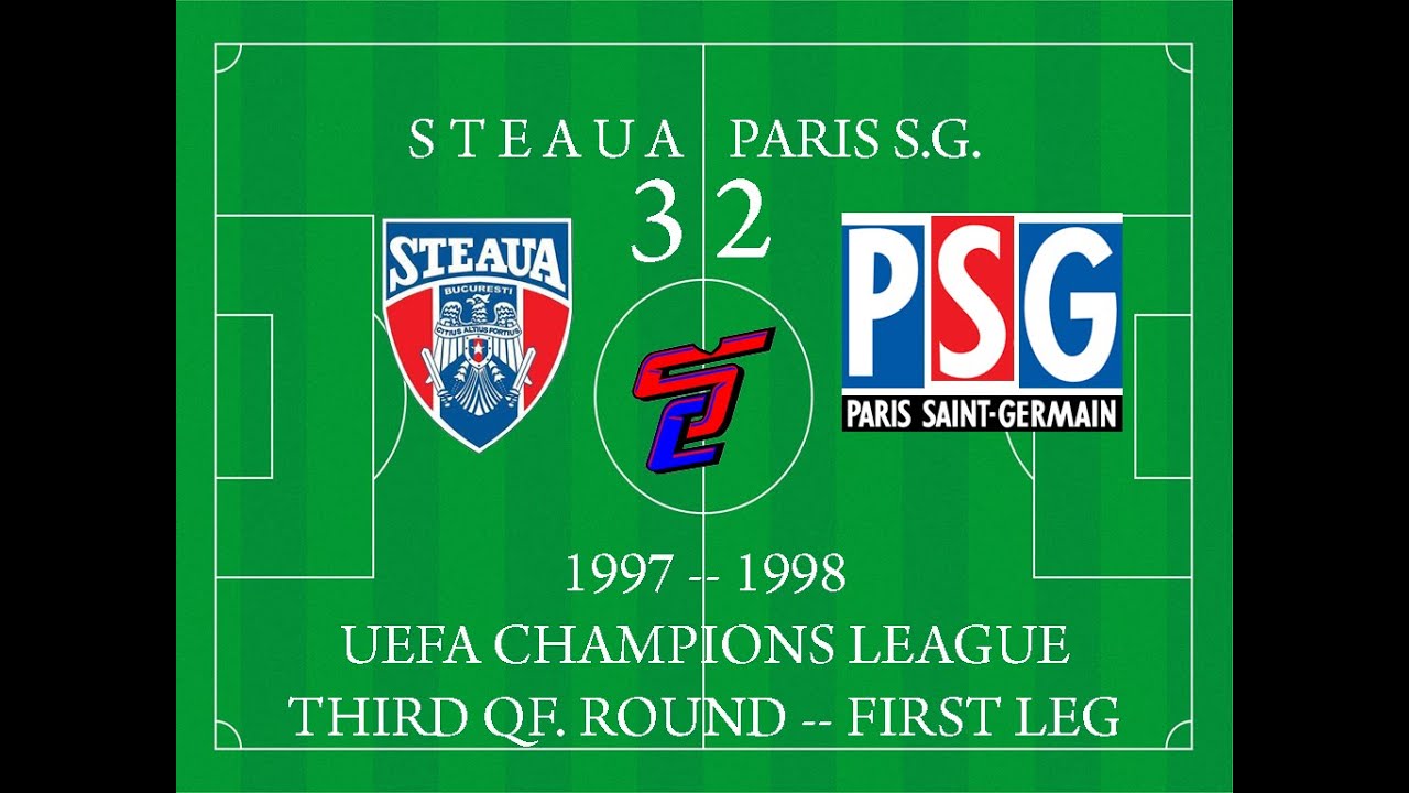 Steaua 3-2 Paris Saint Germain (3-0 after UEFA decision; 1997/1998 UCL) 