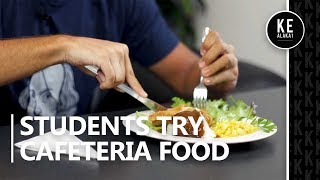 BYUH Students Try Cafeteria Food