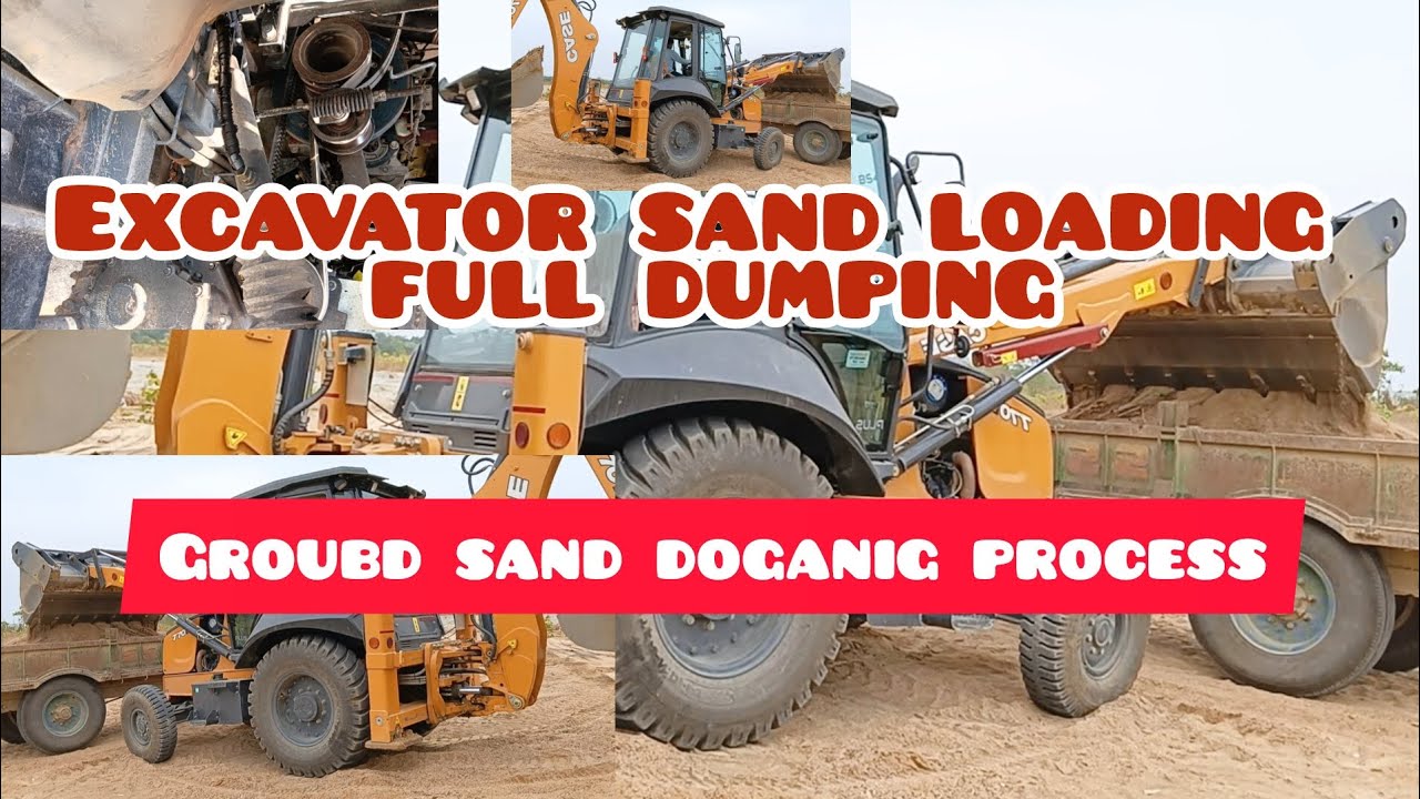 #new excavator loading sand #shortvideo - YouTube