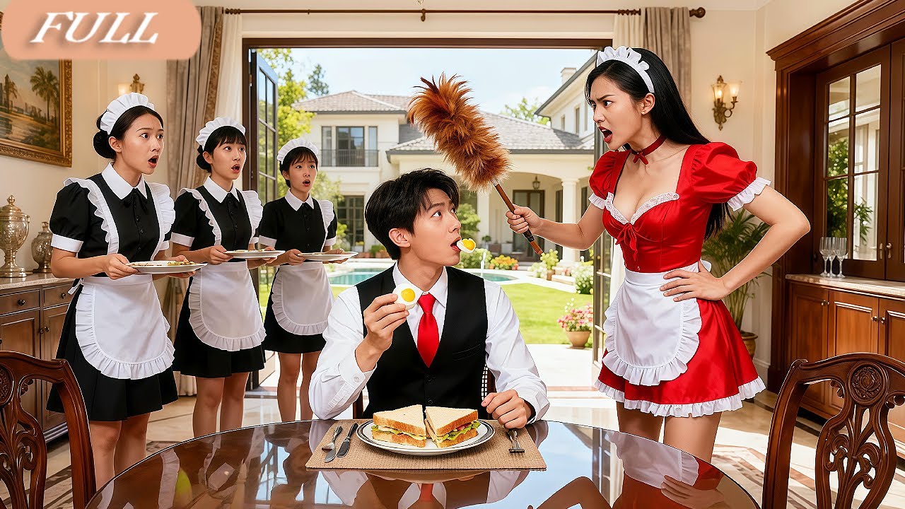 No One Dare Defy Picky CEO!Until A Fierce Maid Wave Feather Duster&Force Him Finish Egg!Now He Fell!