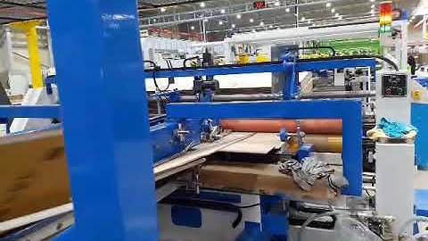 Auto folder gluer stitcher (double head) - Cheong Ryong