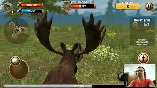 игра Wild Wolf Simulator 3D   Android Gameplay screenshot 1