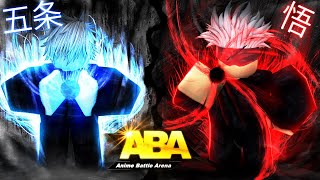 (Unlimited Void) My Roblox Gojo Satoru Experience | Gojo Satoru Showcase Anime Battle Arena