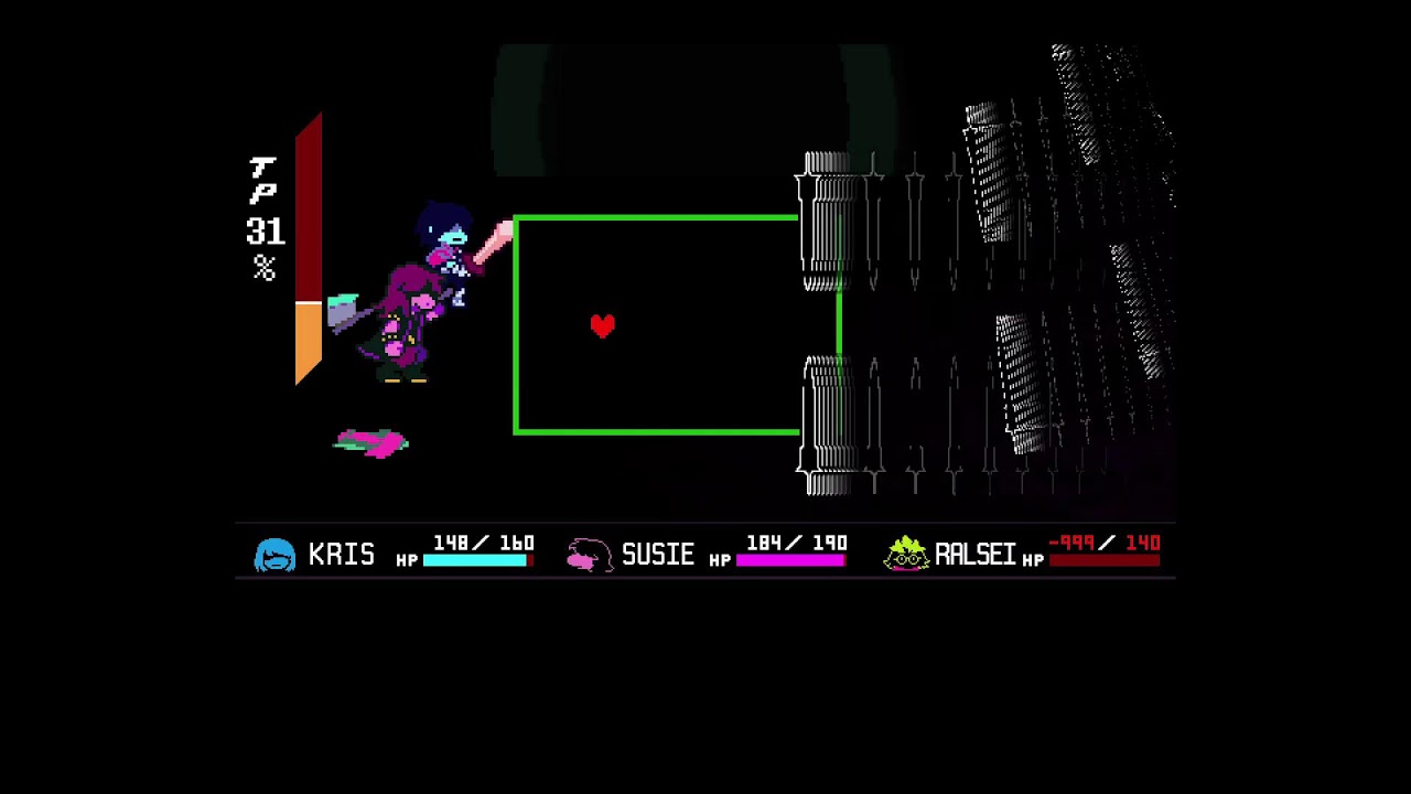 Deltarune chapter 3 secret boss fight stream❤️💙💚💜💛🩵🧡SPOILER