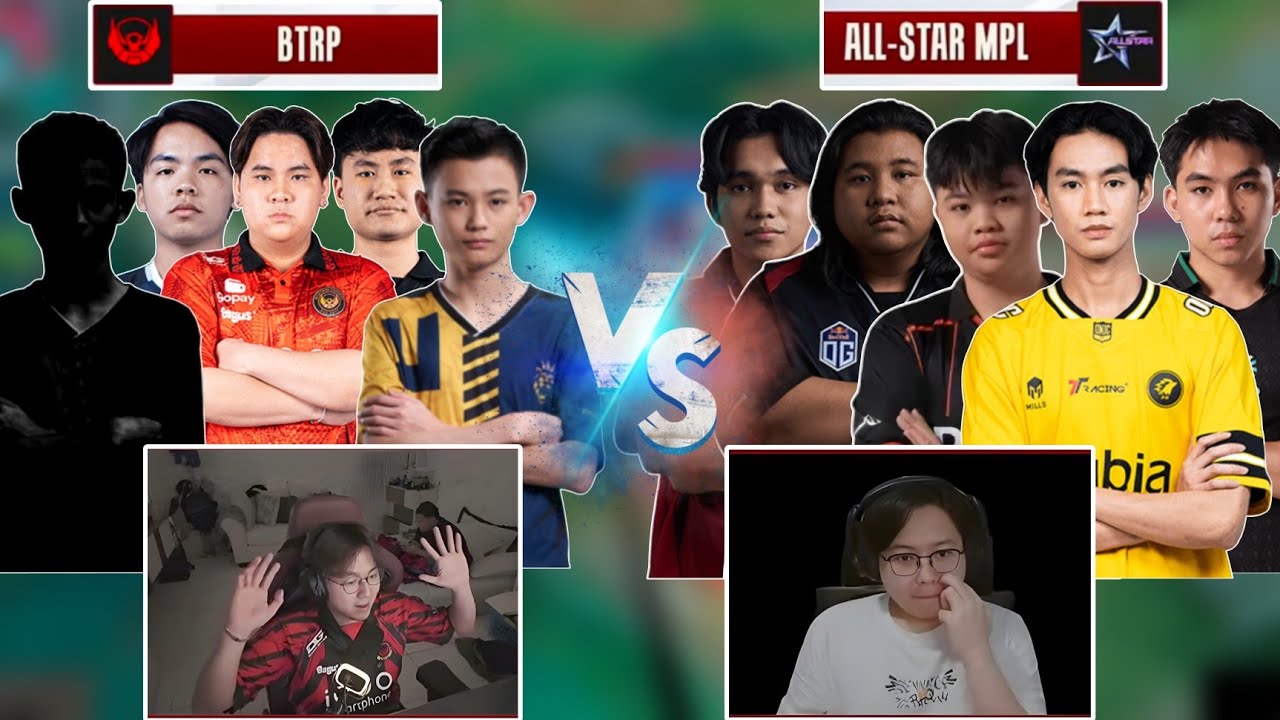 MIRKO and ARASHI casts BTRP vs MPL ALL-STAR SCRIM